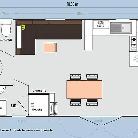 200m De La Luxe De 44m2 Menage Et Draps Inclus 5 Etoiles Mayotte Koyobalys * Biscarrosse